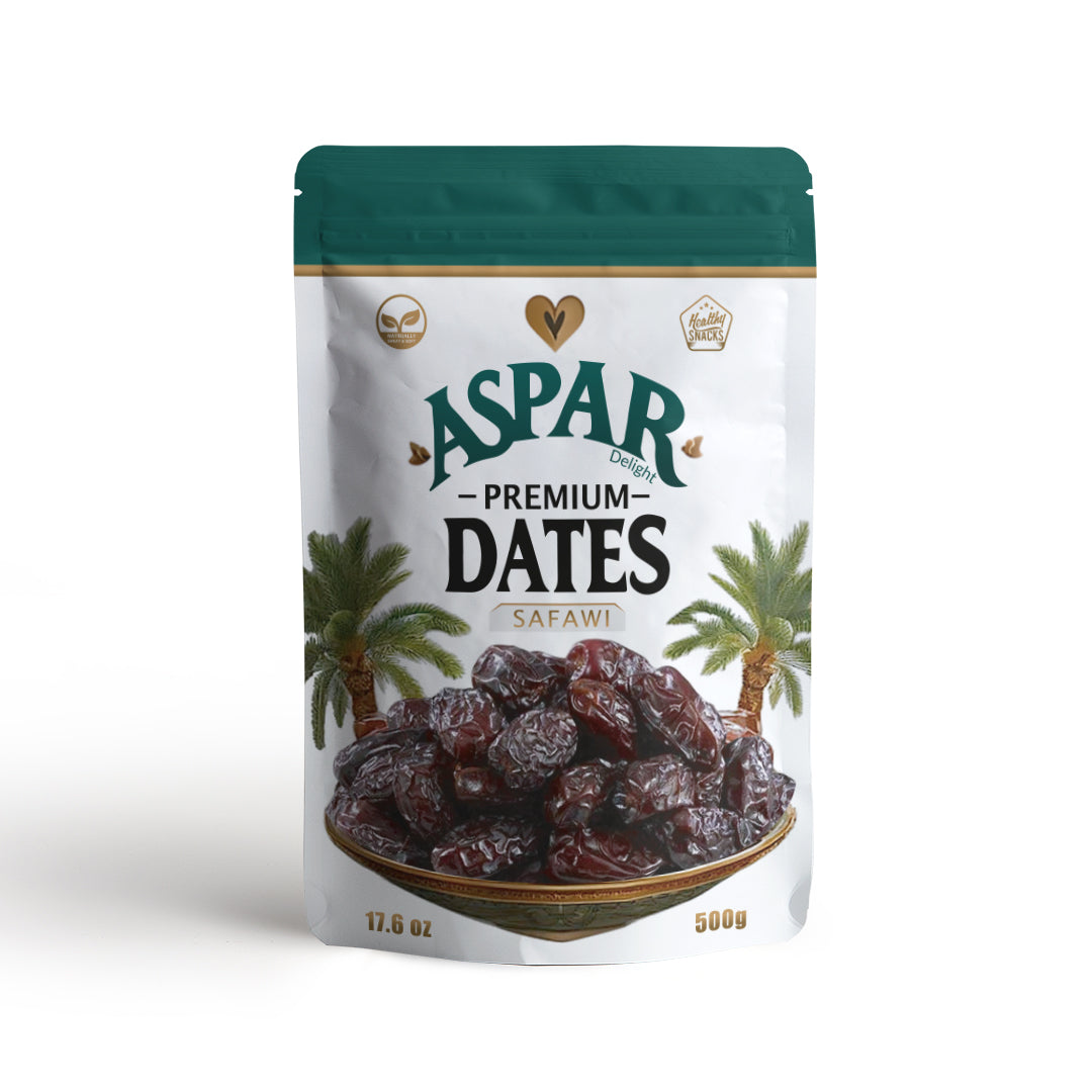 Safawi Dates(500G) – Premium Rich & Soft Delight